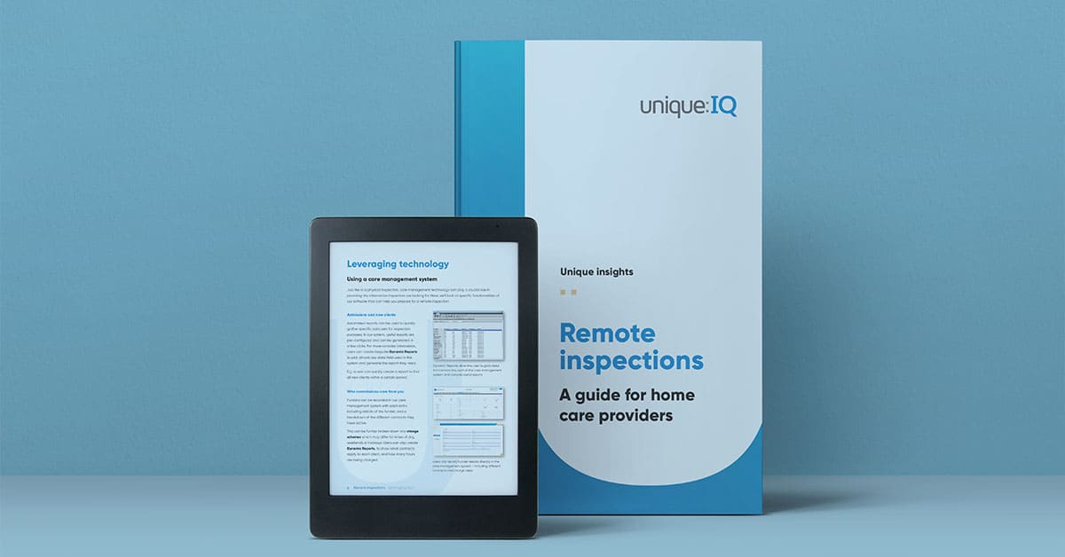 A guide to remote inspections - a new e-book from Unique IQ