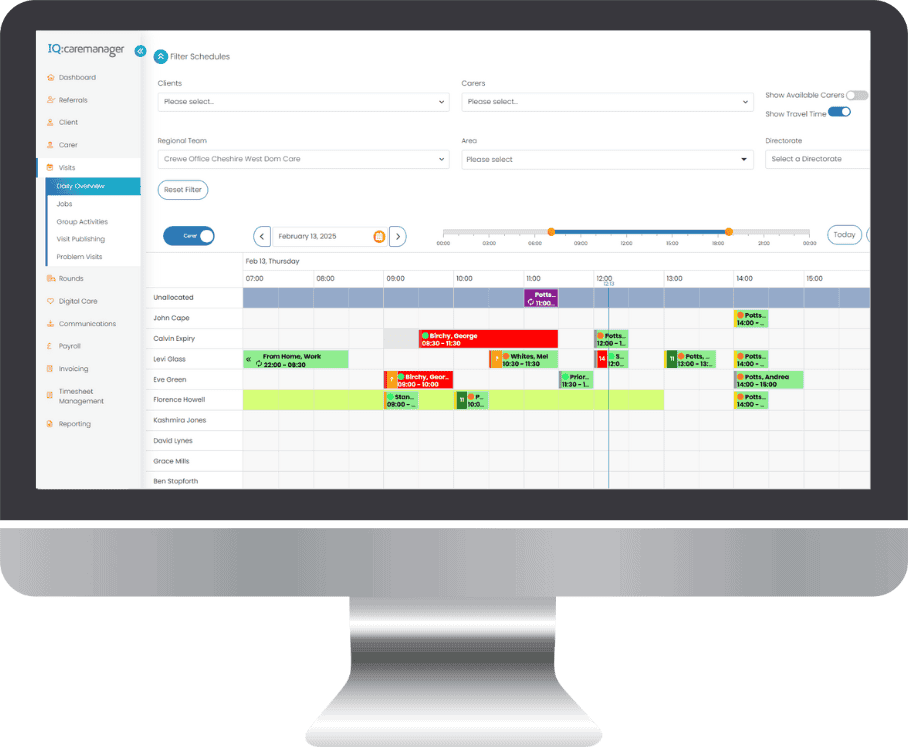 IQcaremanager - homecare management system