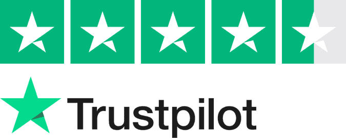 We are rated excellent om Trustpilot