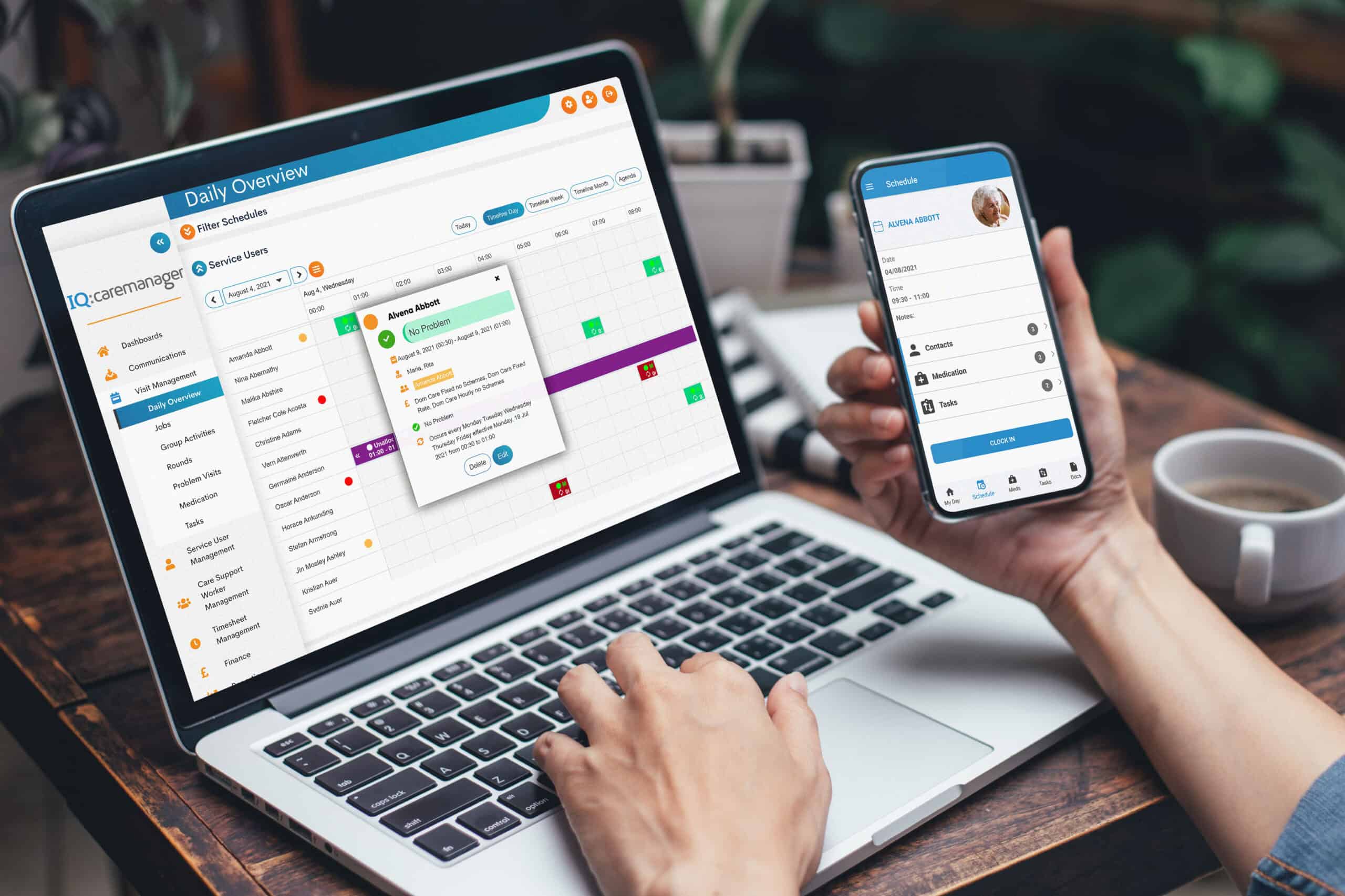 domiciliary care software