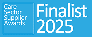 Care Sector Supplier Awards 2025 finalist badge