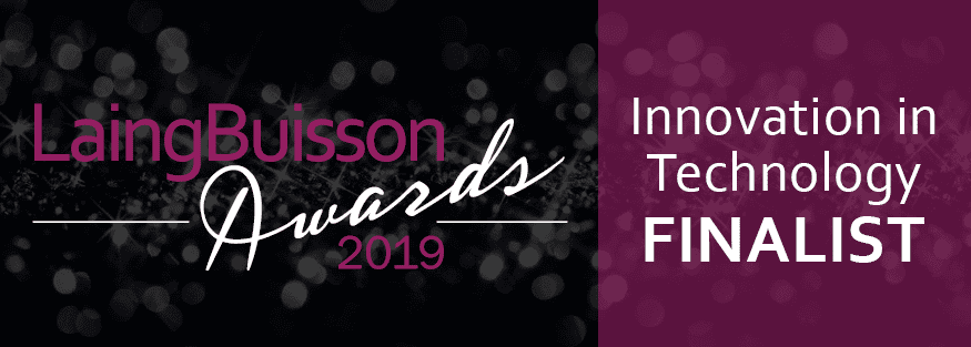 LaingBuisson Awards 2019 finalist badge