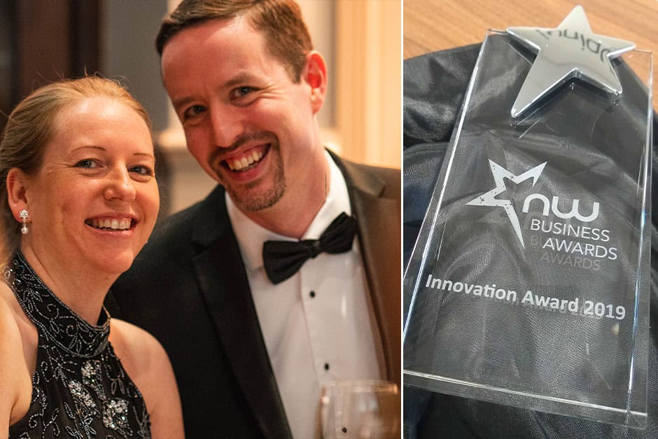 North Worcestershire Business Awards 2019 winner badge