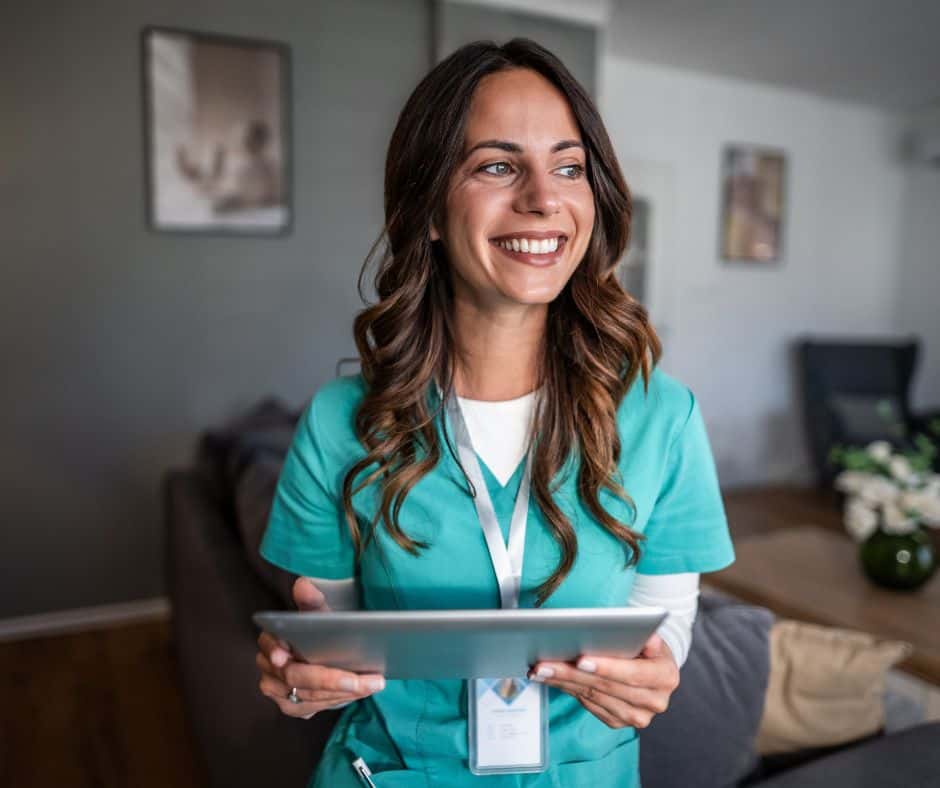 electronic call monitoring for home care