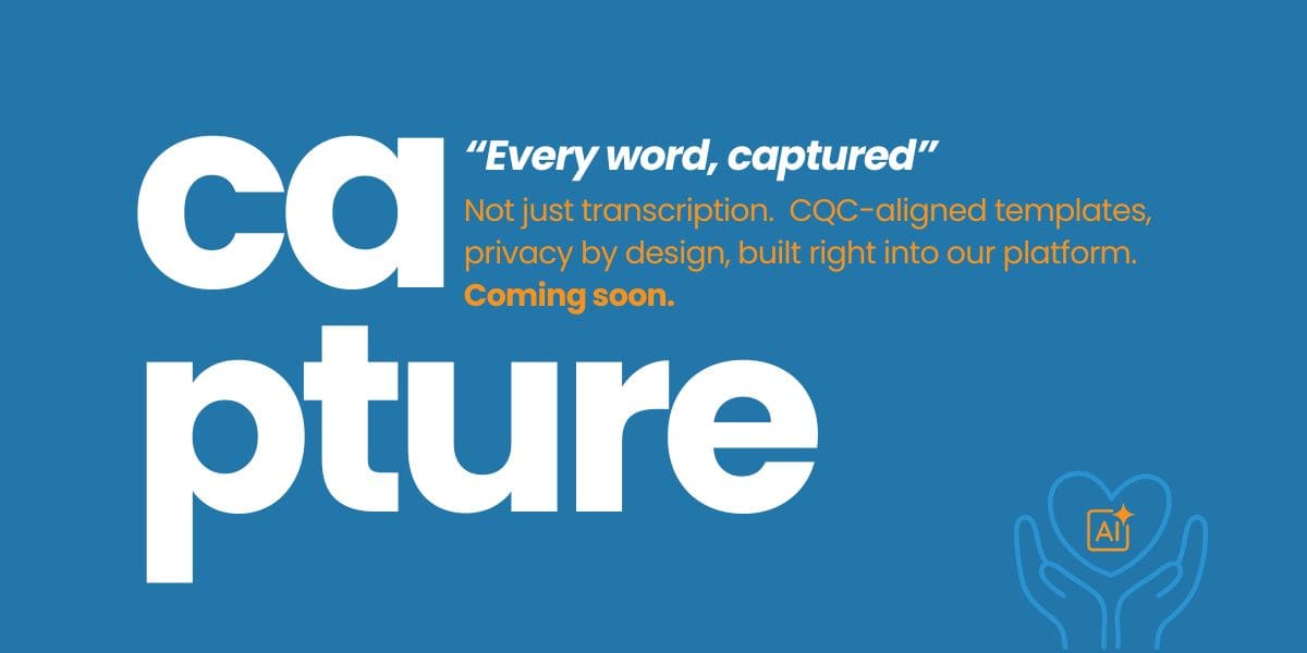 AI care transcription
